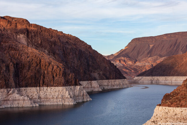 A lake reservoir