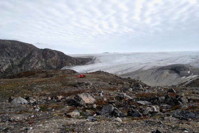 Photo of rocky Greenland landscape