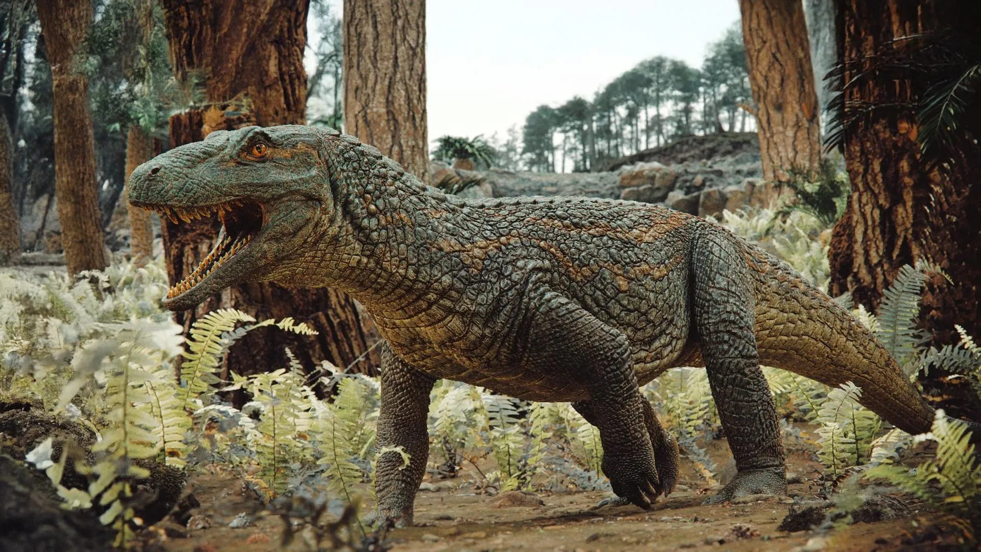 A fierce crocodile ancestor that hunted before dinosaurs has been found